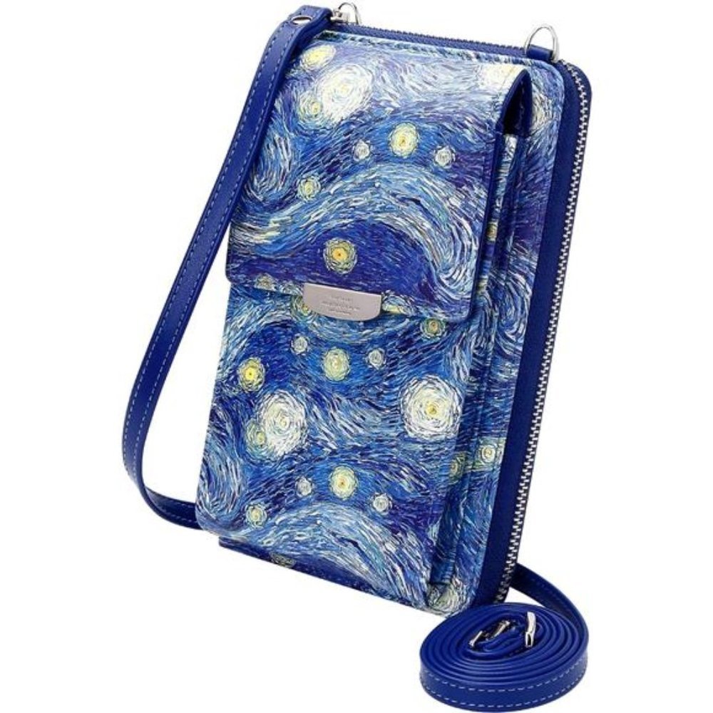 Starry Night Crossbody Cell Phone Purse